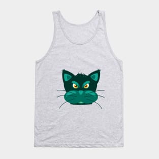 angry cat Tank Top